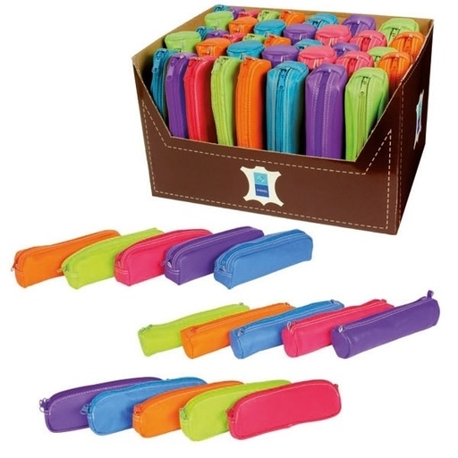 [ADT418829] Portatodo / estuche Viquel – cuero, colores surtidos[418829] 