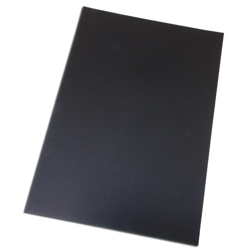 [ENYOS01072 - 040450] Tapas de encuadernación A4 – PP, 500 micras, negro, pack 100 uds