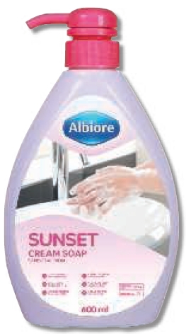 [ADT900932] Jabón para manos y cuerpo Albioré Sensitive – 600 ml, sin parabenos[CS2039] 