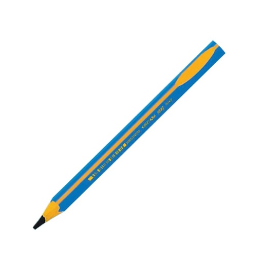 [ADT919262] Lápiz de aprendizaje HB Bic Twist Kids – triangular, azul[919262] 