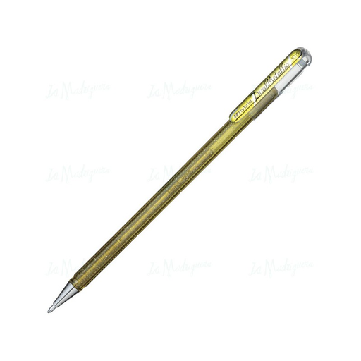 [ADT921667] Bolígrafo roller gel Pentel Dual Metallic Hybrid K110DX‑X – oro [122325] 