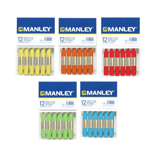 Ceras blandas Manley - Caja 12 uds