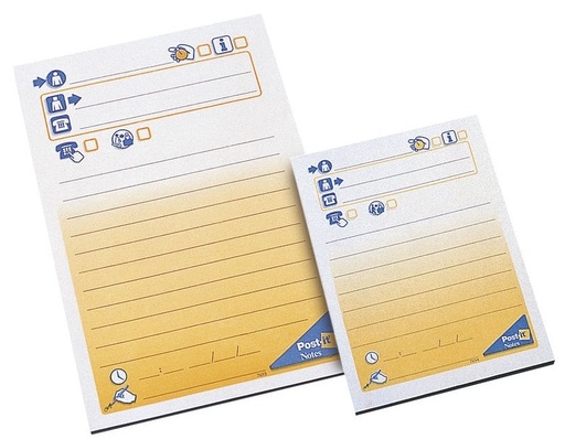 [ADTD0612997] Notas adhesivas Post‑it “mensaje telefónico” – 152×102 mm, 50 H[7693] 