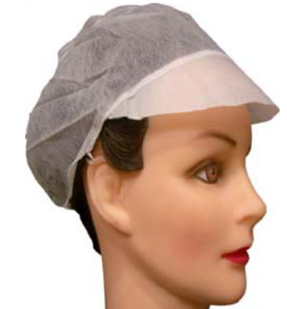 [ADTD5767153] Gorros de polipropileno con visera BL Max Gloves – pack 100 uds[67402] 