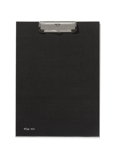 [ARPAR0054 - 050060] Portapapeles folio Pardo – plástico, pinza superior, negro[82001] 