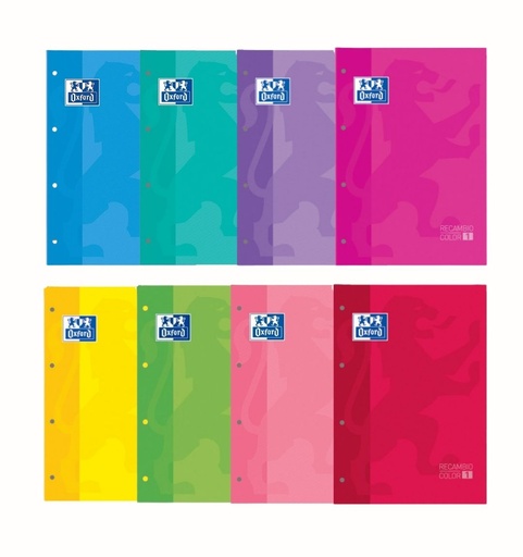 Bloc Recambio A4 - Cuadrícula 5x5, 90 g, 80 Hojas