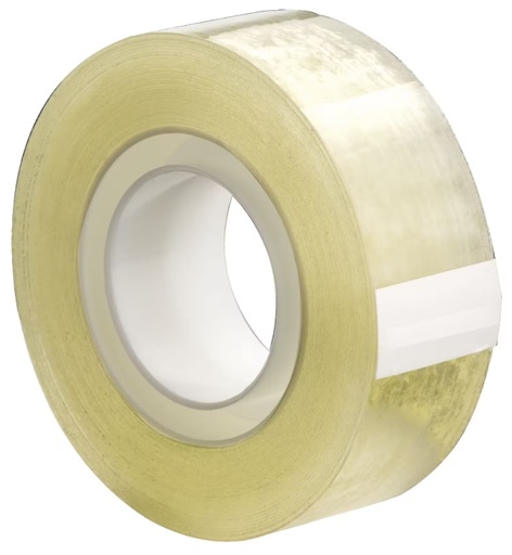 [MODQA00071 - 040290] Cinta adhesiva – transparente, 19 mm × 33 m[040590] 