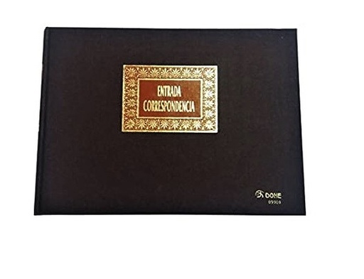 [MOMRI0096 - 090166] Libro de entrada de correspondencia Dohe folio apaisado – 100 H[09910] 