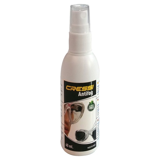 [MOSGV0255] Spray Antivaho Cressi Antifog 60ml – Gafas de Trabajo y Seguridad