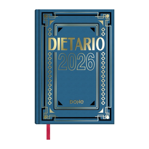 [DGDOH00011] Dietario Dohe 2026 – tamaño cuarto, día por página