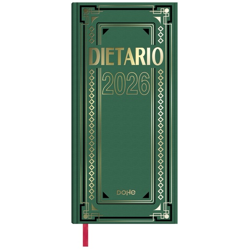 [DGDOH00016] Dietario Dohe 2026 – tamaño 2/3, 14,5 × 30,5 cm