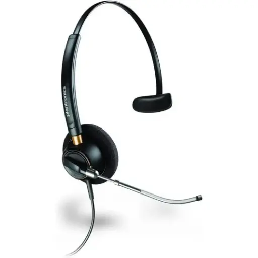 [ADTI945141] Auricular Monoaural con Tubo de Voz Plantronics EncorePro HW510V[89433-02 / 89435-02] 
