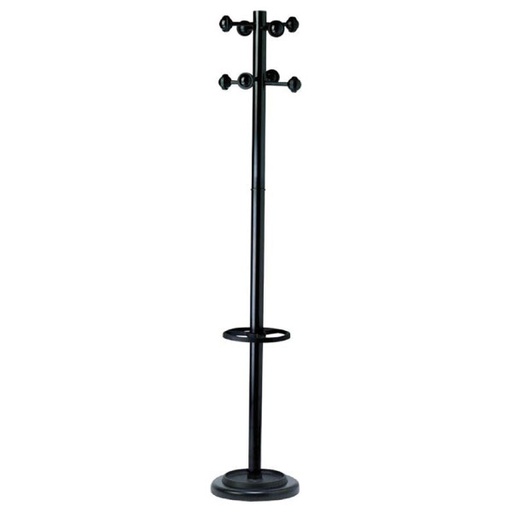 [MOULX0012] Perchero de pie Unilux – negro, 8 colgadores[100340694] 