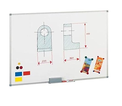 Pizarra blanca Faibo – lacada, magnética