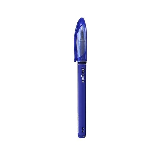 [BRDQA0028 - 040427] Bolígrafo roller Dequa – punta bola 0,5 mm, azul[RX302606] 