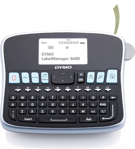 [MODYM00073] Máquina rotuladora Dymo LabelManager 360D recargable[S0879470 - LMR-360D] 