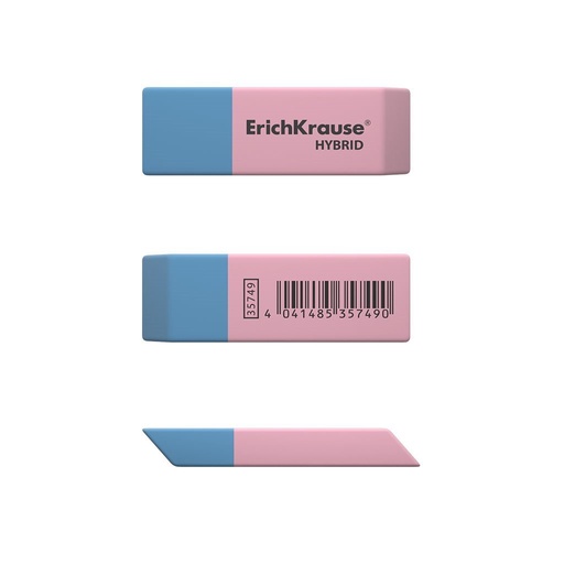 [MEMIL00101] Goma de borrar doble Erichkrause Hybrid – para lápiz y trazos intensos[35749] 