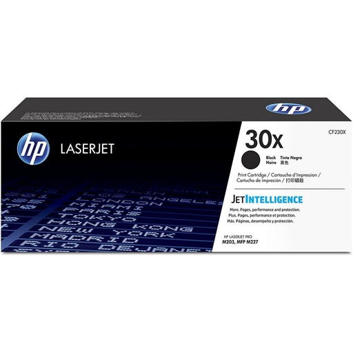 [CFHPI0214] Tóner HP 30X CF230X – negro