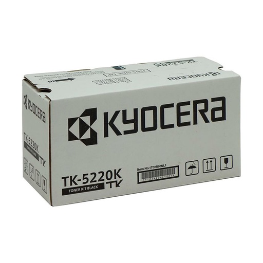 [CFKY0102] Tóner Kyocera TK‑5220K CFKY0102 – negro[TK5220K] 