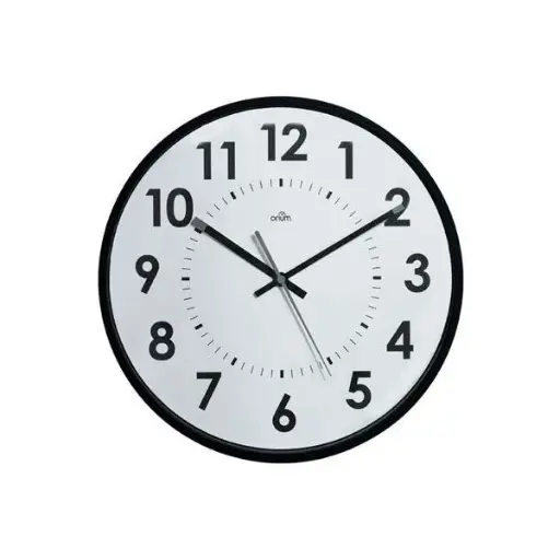 [MODSV0705] Reloj de pared analógico – 30 cm, negro[CE1124] 