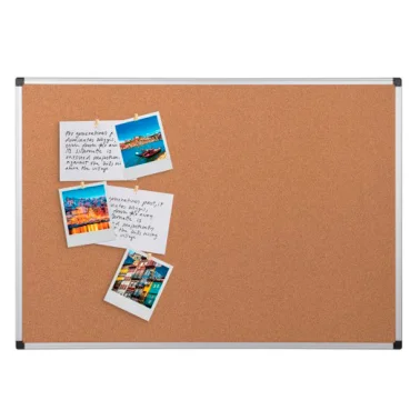 [PZROC0061] Tablero de corcho Bi‑Office Maya – 120 × 90 cm, marco de aluminio[CA051170] 
