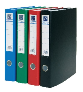 DEFINICLAS Carpeta cartón anillas A4 2A40mm 2 ANILLAS 40mm Azul R.931363-T