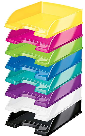 LEITZ BANDEJA WOW PURPURA A4 PLUS R.52263062