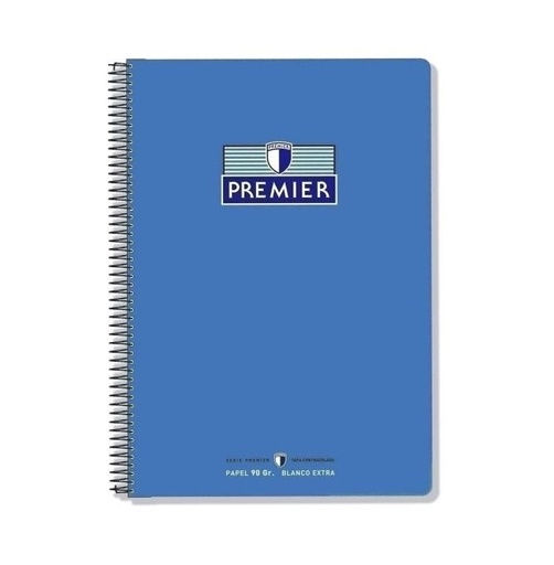 [MEDSV0090] Bloc 4º cuarto Premier - 80h, 90gr, Tapa dura, cuadrícula 4x4 [2485-90] 