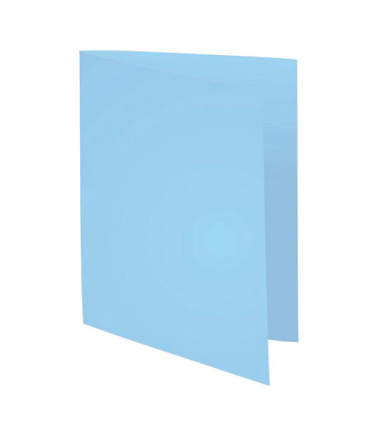 PACK 50 SUBCARPETAS FOLIO 180grs AZUL Ref. 00017330..