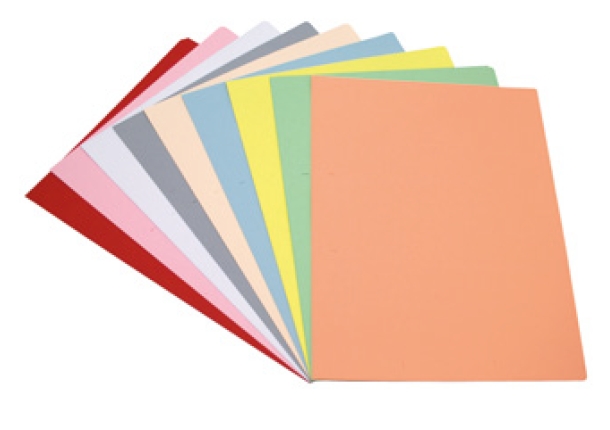 PACK 50 SUBCARPETAS A4 180gr COLORES SURTIDOS PASTEL GIO Ref. 400040673