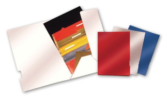 SUBCARPETA A4 BOLSA LATERAL AZUL EJECUTIVO Ref. 400042264