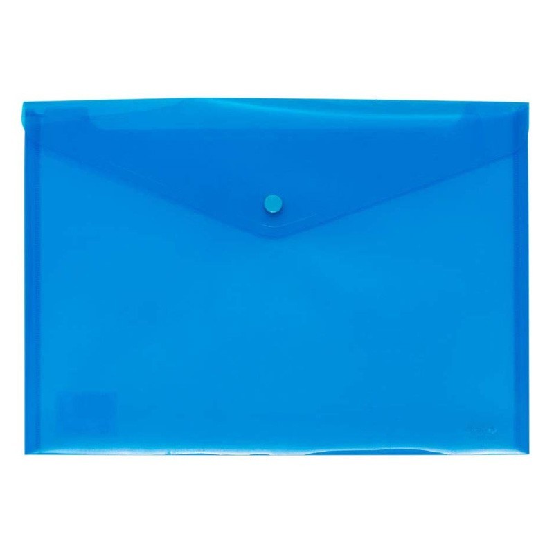 SOBRE PLEX CON BROCHE 4º AZUL Ref. 04881230