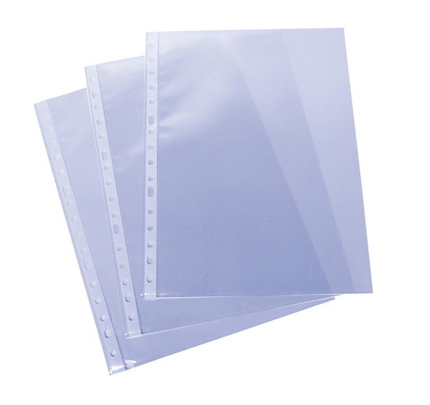 CAJA DE 100 FUNDAS MULTITALADRO ESTANDAR 50&quot; A4 GRAFOPLAS Ref. 05575100