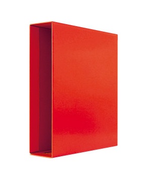 FUNDA PARA ARCHIVADOR A4 LOMO ANCHO ROJO Ref. 07171451