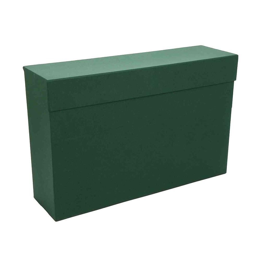 CAJA DE TRANSFERENCIA VERDE TAMAÑO FOLIO 390X255X110 Ref. 1685 VE