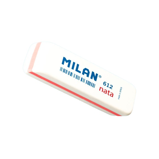 [MEMIL0014] Goma de borrar Nata Milan 612