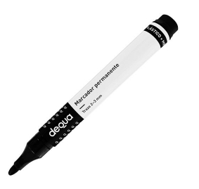 Rotulador Pintura Negro Permanente 1-2mm - Precisión y Duración Pryma