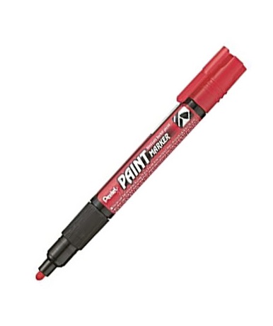 ROTULADOR PENTEL MMP20  ROJO