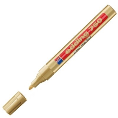 ROTULADOR PERMANENTE 2-4mm EDDING 750-53 ORO..