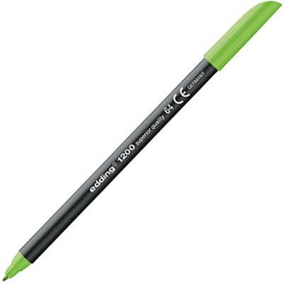 ROTULADOR PUNTA FIBRA 0,5mm EDDING 1200-64 VERDE FLUORESCENTE