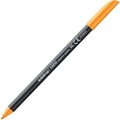 ROTULADOR PUNTA FIBRA 0,5mm EDDING 1200-66 NARANJA FLUORESCENTE
