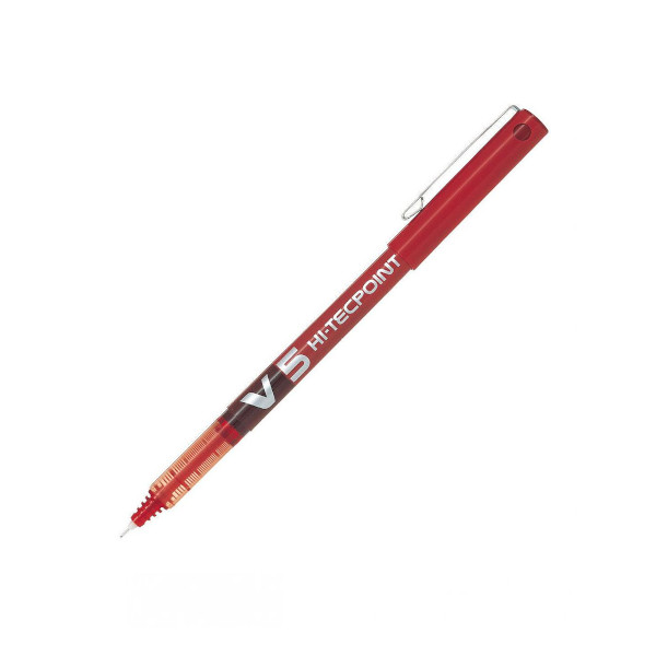 BOLIGRAFO PILOT V-5 ROJO 