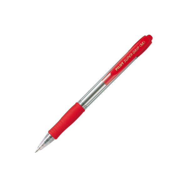 BOLIGRAFO PILOT SUPERGRIP BP-GP ROJO