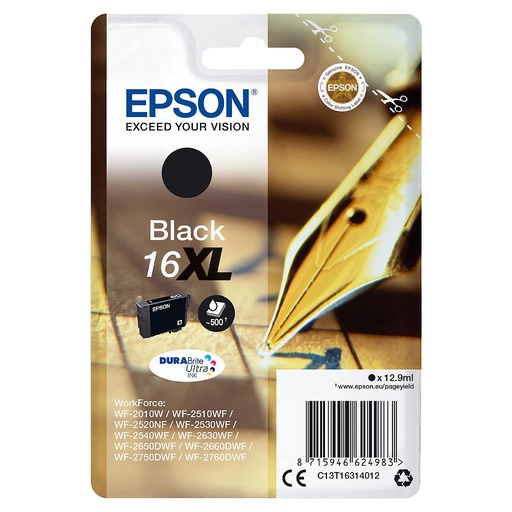 [CFEP0016] Cartucho Epson 16XL – negro[C13T16314012] 