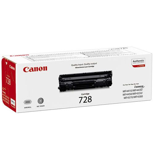 TONER NEGRO CANON CRG728 Ref. 3500B002A