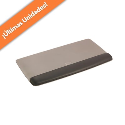 [ADT0133] Reposamuñecas para teclado de gel, ergonómico y profesional, color negro - 3M WR420LE [WR420LE] 