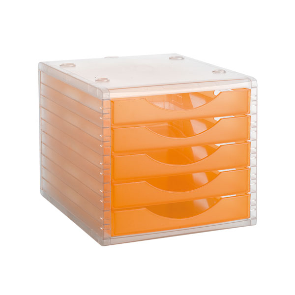 131407 MODULO 5 CAJONES NARANJA R.4005 NA TL-