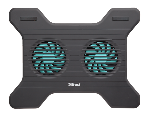 [ADTI409097] Base de refrigeración Trust Xstream Breeze – Para portátiles hasta 16", 2 ventiladores USB, color negro[17805] 