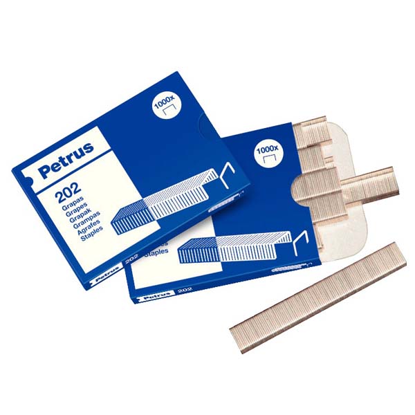 CAJA DE 5000 GRAPAS PETRUS 530/12 Ref. 77510