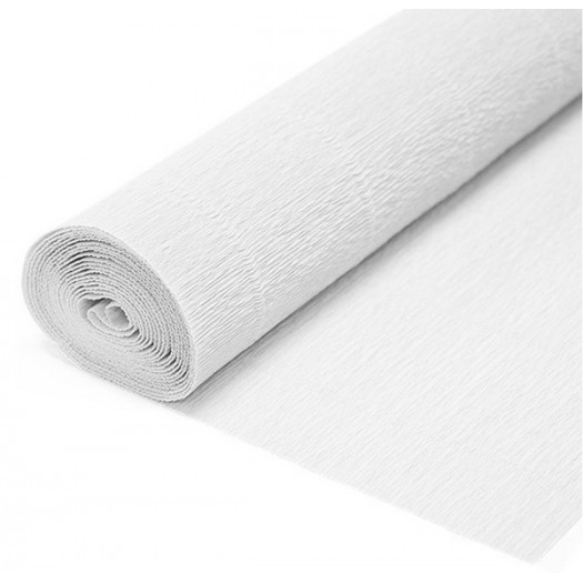 ROLLO PINOCHO CRESPON 0,50X2,5M. 35G.BLANCO Ref. 68000570